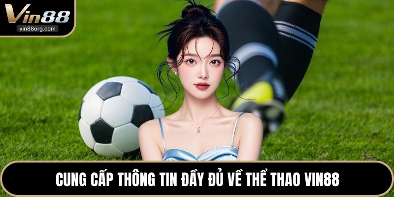 Cung cấp thông tin đầy đủ về thể thao VIN88