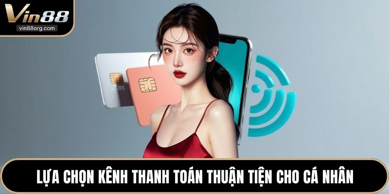 Lựa chọn kênh thanh toán thuận tiện cho cá nhân